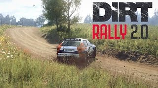 DIRT RALLY 20  LANCIA DELTA INTEGRALE  POLAND  COCKPITCHASE [upl. by Tnomed]