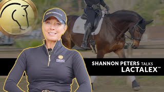 Shannon Peters of SPeters Dressage Talks Weltinos Magic amp LACTALEX™ [upl. by Kozloski]