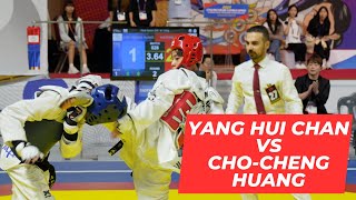 Cho Cheng Huang VS 양희찬 Yang Hui Chan 2023 Taekwondo Korea Open Senior Mens 54kg Finals [upl. by Kennett]