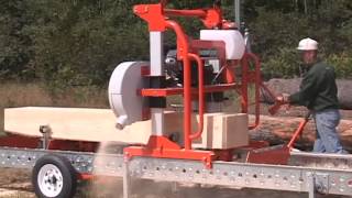 The HighCapacity LumberMate Pro MX34 Portable Sawmill by Norwood [upl. by Rolyak]