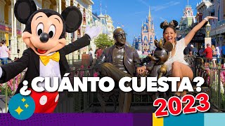 IR a DISNEY WORLD 2023 🤑 ¿Cuánto cuesta ¡Novedades amp Tips Orlando [upl. by Atinehc]