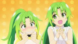 Higurashi no naku koro ni 2020 Keiichi meets Mion and Shion together scene raw [upl. by Phina]