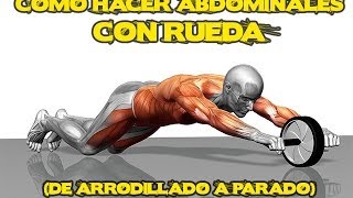 Como Hacer Abdominales Con Rueda [upl. by Selohcin130]