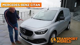 De MercedesBenz Citan 2022  RTL Transportwereld [upl. by Asennav]