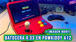 🚨YA PODEMOS DISFRUTAR DE BATOCERA Y “BOB” EN NUESTRA POWKIDDY A12🚨 👾RETROPLAYERS👾 [upl. by Trimble]