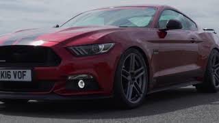 Velgen Split 5 on Ford UK Supercharged Mustang Steeda Driving Experience [upl. by Ailina]