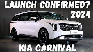 2024 Upcoming Kia Carnival in India  Best 9 Seater and 8 Seater car  Suv launch Review [upl. by Eamanna33]