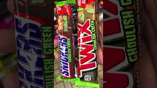 Ghoulish green snickers and twix coming soon [upl. by Haley]