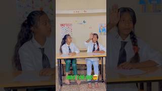 exam cheating🤣🏫school shots badalthakur09 schoollife trending shortvideo short comedy [upl. by Aratehs]