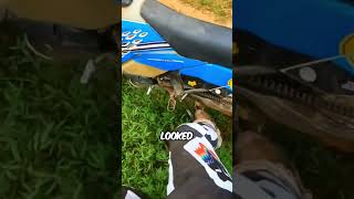 Bikers Leg Looks Twisted After Bad Motocross Crash 😳 [upl. by Relyuc406]