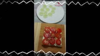 tricolour Sandwich Recipe  MIXHANDY [upl. by Chevalier467]