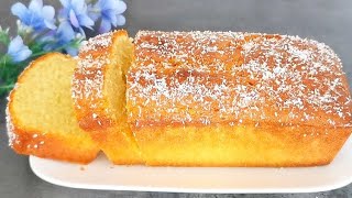 Cake à la crème fraîche en 5 minutes  Vous ferez ce gâteau tous les jours Recette facile et rapide [upl. by Naira]