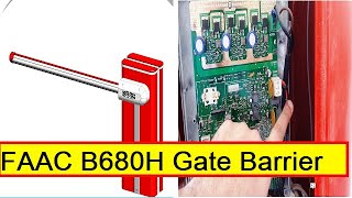 Part 1 FAAC gate barrier circuit board and function [upl. by Bonns]