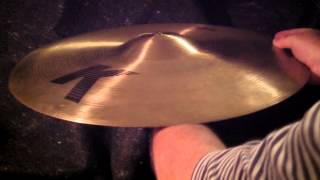 K ZILDJIAN IAK 20 quotJAZZ RIDEquot THIN LIGHT BIG BELL [upl. by Alyk]