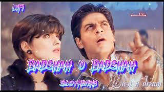 Badshah o Badshah slow reverb song  SHARUKH khan [upl. by Enohpesrep]