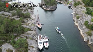 Nilen natural harbour and Blindleia from north 🤩 [upl. by Varden]