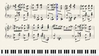 Rachmaninoff Italian Polka Piano Tutorial  Sheets [upl. by Stilwell]