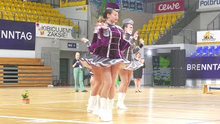 Majorettes NEW WAVE  Sompolno  Mażoretki formation classic parade senior KędzierzynKoźle 2023 [upl. by Genisia]