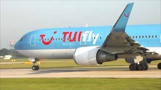 Planes at Manchester Ringway Intl  060713 PART 1 [upl. by Per]