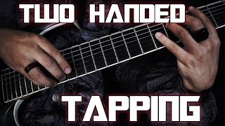 Musette in D major JSBach Two handed Tapping [upl. by Daly]