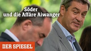 Söder und die Affäre Aiwanger Festhalten am EinMannStammtisch  DER SPIEGEL [upl. by Ellenrad]