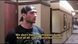 Adlan Amagov predicts Fedor vs Hendo [upl. by Pisarik]