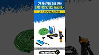 Revolutionize Car Washing with THIS 12V Portable Pressure Washer [upl. by Cyna]