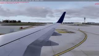 P3Dv4 Departure KATL ImagineSim [upl. by Misa]