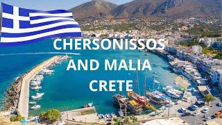 Hersonissos and Malia Crete Island Greece [upl. by Sethrida623]