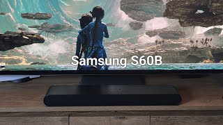 Samsung S60B Soundbar with rear speaker kit SWA9200S [upl. by Noffihc]