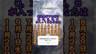 電話番号下四桁にこの番号がある人将来莫大な財産を得ることが出来ます 金運 開運 龍神 [upl. by Angelina]