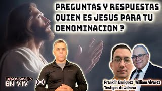 PREGUNTAS Y RESPUESTASQUIÉN ES JESÚS PARA TU DENOMINACIÓN  2 TESTIGOS DE JEHOVÁ [upl. by Ailema]