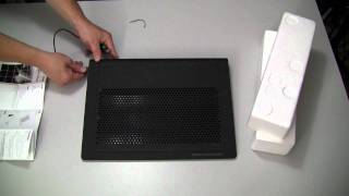 Zalman NC2000 ZMNC2000 Notebook Cooler Unboxing [upl. by Haerr]