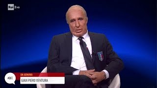 Gian Piero Ventura Pantani scettico sul valore della sua Italia  Quelli che il calcio 22102017 [upl. by Bellanca972]