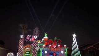 Christmas Vacation The Keeley’s Light Show [upl. by Towrey990]