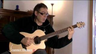 Don Alder demonstration his multinineck Brunner quotOutdoor Guitarquot [upl. by Alviani]