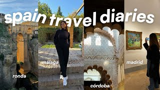 SPAIN VLOG  a week exploring Málaga Marbella Córdoba Ronda amp Madrid [upl. by Leiram459]