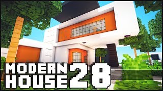 Minecraft  Modern House 28 [upl. by Sibyl]