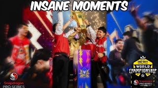 INSANE MOMENTS AND GAMES FROM WORLD CHAMPIONSHIP 2024  CALL OF DUTY MOBILE [upl. by Peggi252]