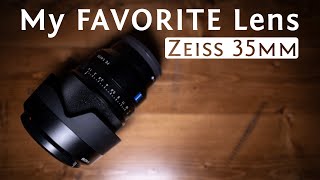 My FAVORITE Lens  Sony Zeiss Distagon 35mm f14 Review [upl. by Tranquada483]