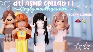 ♡ Dti ASMR collab   ๑  ω  ๑ ꒱ 🛼🎀 ♪ 。 eating mouth sounds ₊˚⊹ 𐂯 [upl. by Aicirpac]