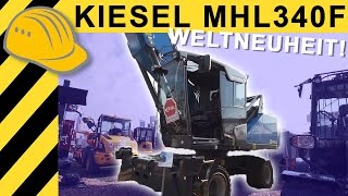 FUCHS MHL340F Umschlagbagger WELTNEUHEIT bei Kiesel  recycling aktiv amp TiefbauLive [upl. by Patterson]