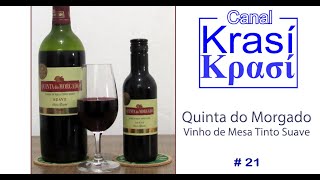 Quinta do Morgado vinho de mesa Tinto suave [upl. by Lupiv297]