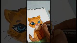 😺sketch youtubeshorts illustration cat kids cartoon art diwali shorts trendingshorts [upl. by Okikuy762]