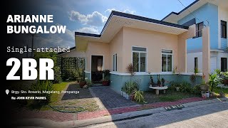 Highview Haciendas  Magalang Pampanga  Arianne Bungalow  Singleattached 2BR  House and lot [upl. by Koffman534]