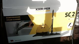 karcher SC2 Steam cleaner review and demonstration Lets see what this thing can do [upl. by Bellew212]