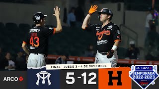 👳‍♂️Sultanes vs Naranjeros🍊4 de diciembre 2022 [upl. by Ynattib]