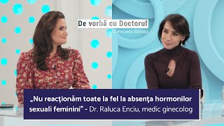 DEMONTĂM MITURI DESPRE MENOPAUZĂ ȘI TERAPIA DE SUBSTITUȚIE HORMONALĂ  DR RALUCA ENCIU [upl. by Caye]