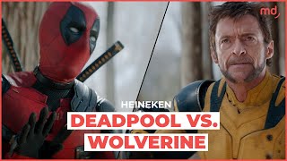 DEADPOOL vs WOLVERINE  ANUNCIO HEINEKEN amp MARVEL [upl. by Ahseym]