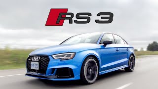 2018 Audi RS3 Review  The Best Hot Hatch That Isnt a Hatch [upl. by Hnirt]